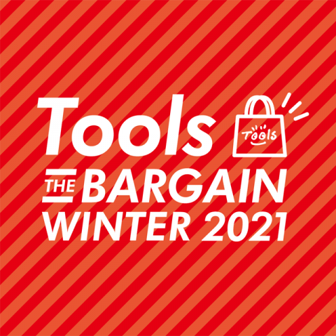 Tools THE BARGAIN WINTER開催！！