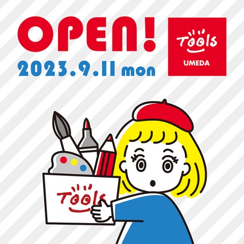 OPEN！<br>わくわくドキドキ、あたらしい場所へ