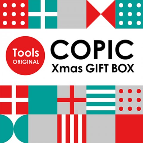 トゥールズ限定 ! コピック クリスマスギフトBOX